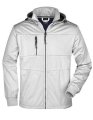 Heren Softshell Jas Daiber Maritime JN1078 Wit-Navy